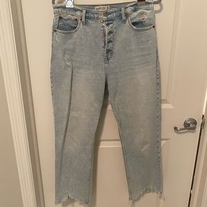 Ultra high rise ankle straight curve love